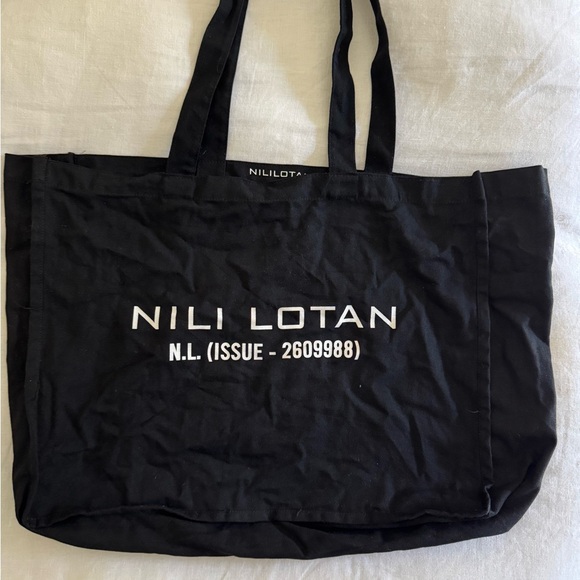 Nili Lotan Black Tote Bag. Washable. Never used - Picture 1 of 5